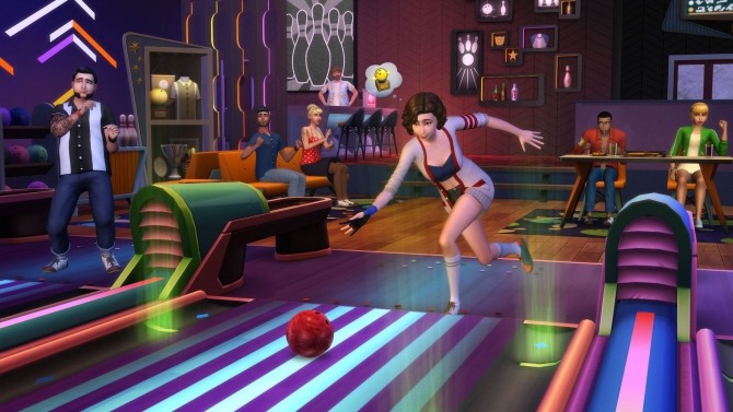 Sims 4 The Sims 4 Bowling Night Stuff released!