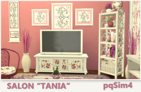 Tania livingroom by Mary Jiménez at pqSims4 » Sims 4 Updates