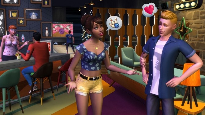 Sims 4 The Sims 4 Bowling Night Stuff released!