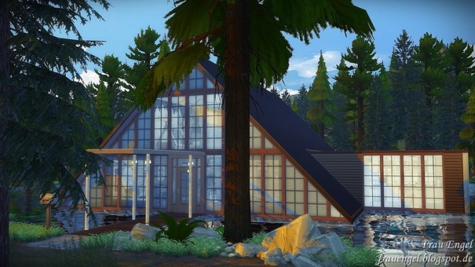 Sims 4 Forest Oasis at Frau Engel