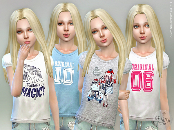 Sims 4 T  Shirt Collection GP10 by lillka at TSR