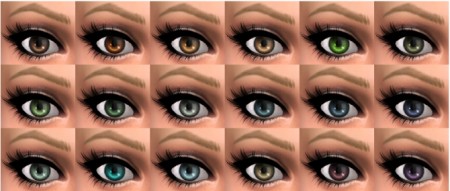 Delicate Eyes by TootyTaloola at Mod The Sims