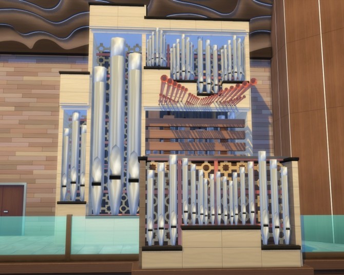 Sims 4 Modular Pipe Organ 3 by Alexander.Chubaty at Mod The Sims
