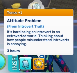 Sims 4 Introvert Trait UPDATED at Pearlbh Sims Mods & Stuff