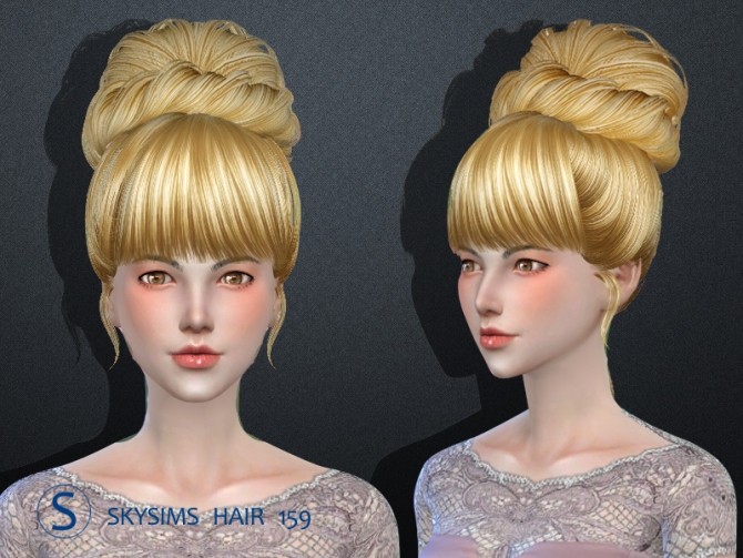 Sims 4 Skysims hair 159 (Pay) at Butterfly Sims