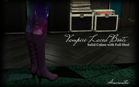 Vampire Laced Boots at Ameranthe – Camera Obscura
