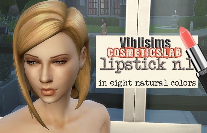 Sims 4 LIPSTICK n.1 by ciaolatino38 at Mod The Sims