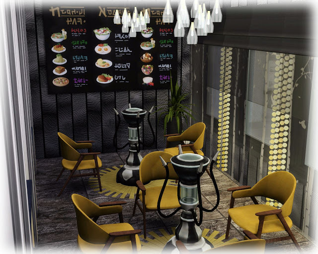 Sims 4 Moonlight restaurant at Nagvalmi