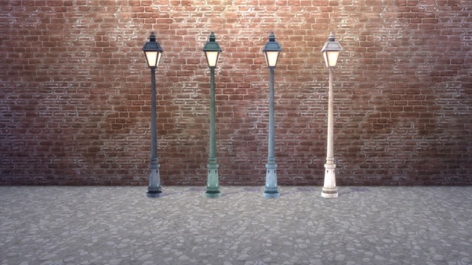 Sims 4 Everyones Mini Lamppost by Snowhaze at Mod The Sims