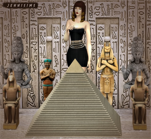 Sims 4 Set Vol 44 Decoratives Egypt at Jenni Sims