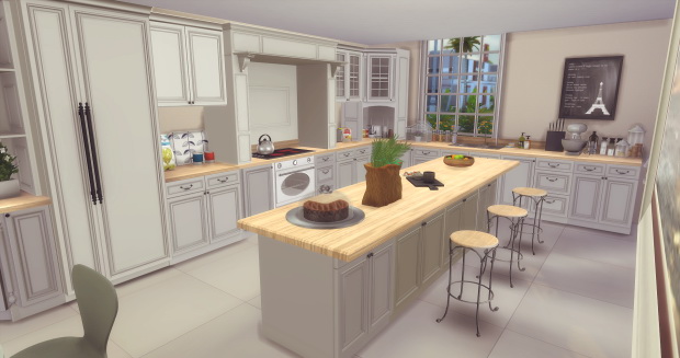 Sims 4 Traditional Kitchen & Dining at AymiasSims