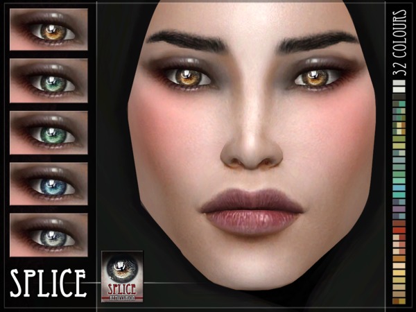 Sims 4 Splice Eyes by RemusSirion at TSR