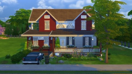 30×20 Suburban House by Kompaktive at Mod The Sims