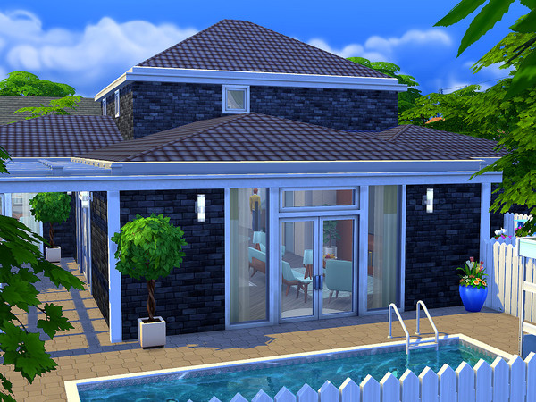 Sims 4 Brookside house by sharon337 at TSR
