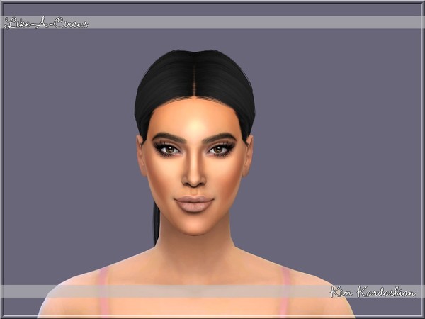 Sims 4 Kim Kardashian by Like A Circus at TSR