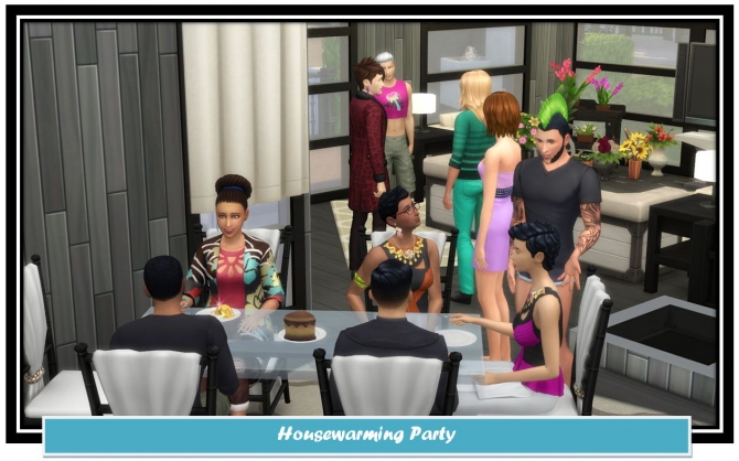 Housewarming Party By Littlemssam » Sims 4 Updates