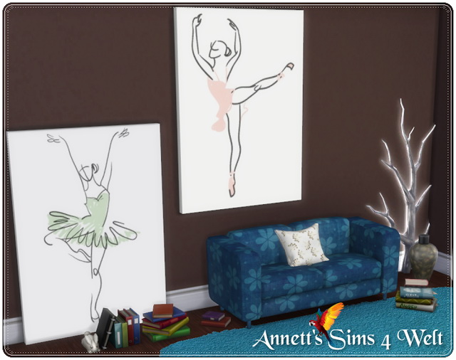 Sims 4 Dancer Paintings at Annett’s Sims 4 Welt
