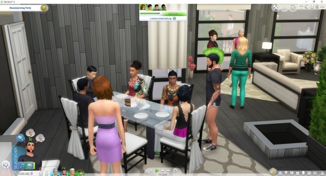 Sims 4 Housewarming Party by LittleMsSam