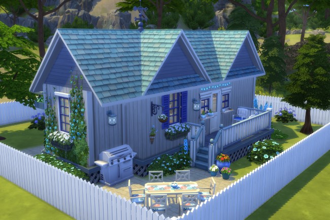 Sims 4 Tiny house by Commari at Blacky’s Sims Zoo