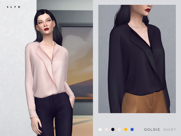 Sims 4 Goldie Shirt by SLYD at TSR