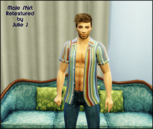 Sims 4 Male Bowling Shirt Edit Retextures at Julietoon – Julie J