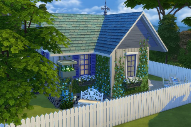 Sims 4 Tiny house by Commari at Blacky’s Sims Zoo
