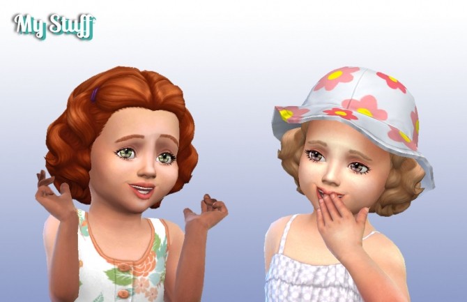 Sims 4 Lovely Curls at My Stuff