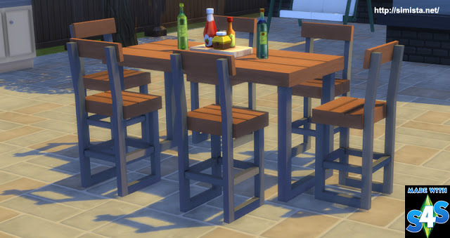 Sims 4 Buffalo Bar Setting at Simista