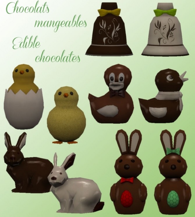 Sims 4 Happy Easter set by Maman Gateau at Sims Artists
