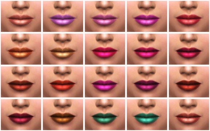 Sims 4 Fashion Lipstick at My Stuff