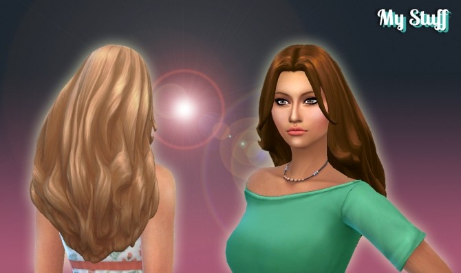 Sims 4 Madeline Hairstyle at My Stuff