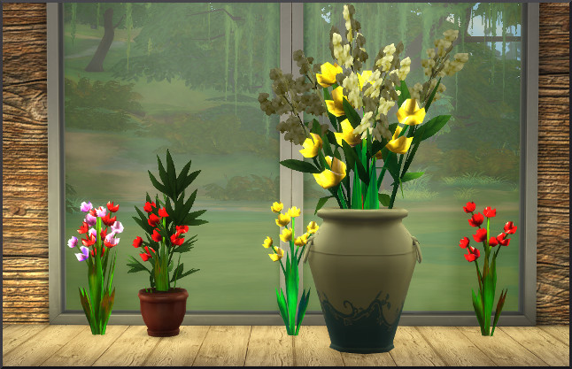 Sims 4 Luminous plants by Christine1000 at Sims Marktplatz