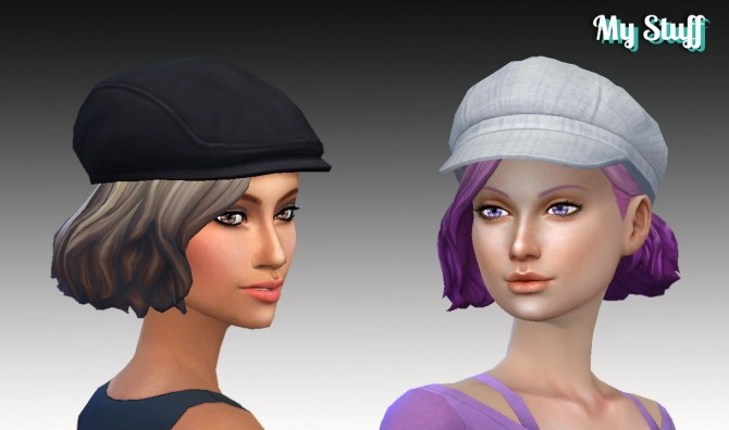Sims 4 Amalia Hairstyle Ombre at My Stuff