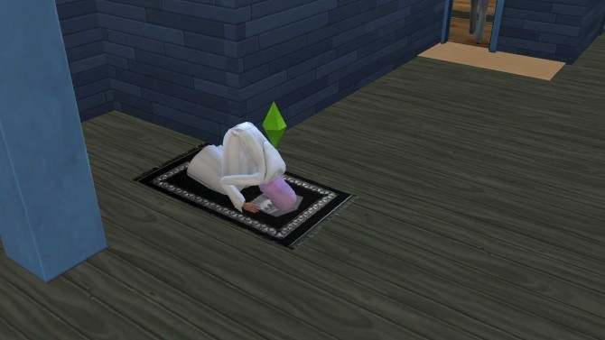 Sims 4 Muslim Prayer Rug by indiaskapie at Mod The Sims