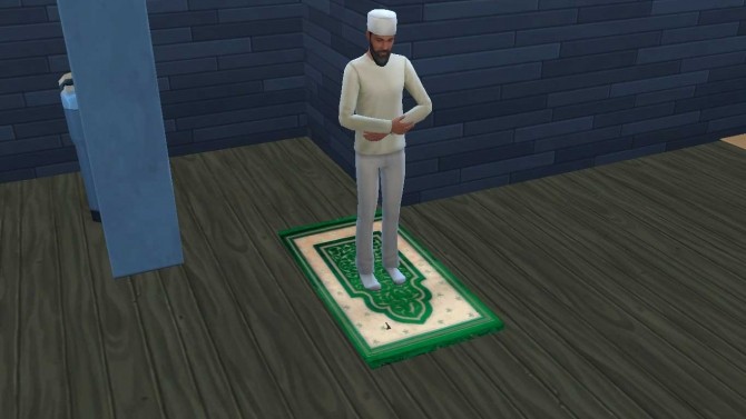 Sims 4 Muslim Prayer Rug by indiaskapie at Mod The Sims