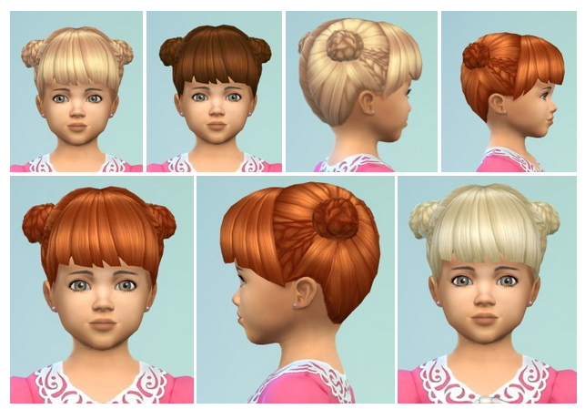Sims 4 Toddler Braided Twins at Birksches Sims Blog