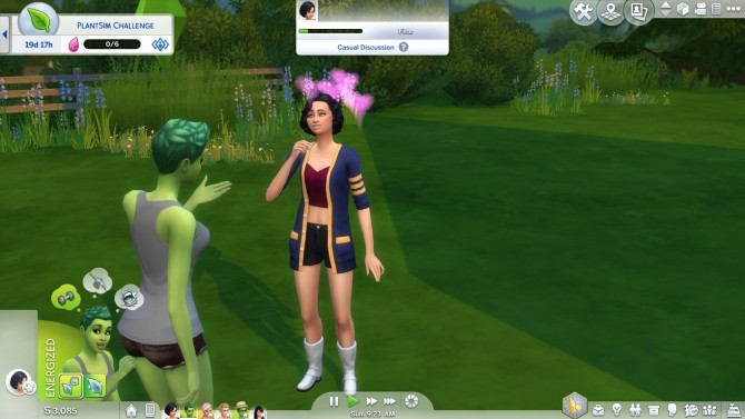 Sims 4 Plant Sim Interactions: Absorb Water, Poison Kiss, and more by CardTaken at Mod The Sims