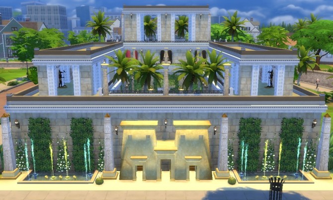 Sims 4 Cleopatra Palace (Egypt) at Tatyana Name