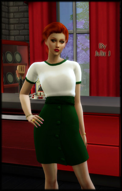 Sims 4 City Living Dress Revamp at Julietoon – Julie J