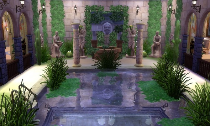 Sims 4 Cleopatra Palace (Egypt) at Tatyana Name