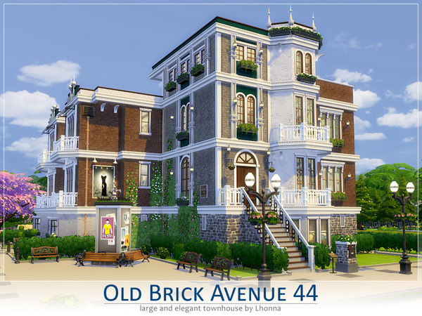 Sims 4 Old Brick Avenue 44 The Queens House by Lhonna at TSR