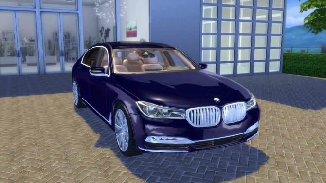 Sims 4 2017 BMW 750 Li at OceanRAZR