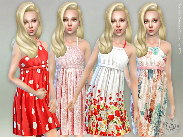 Sims 4 Designer Dresses Collection P70 by lillka at TSR
