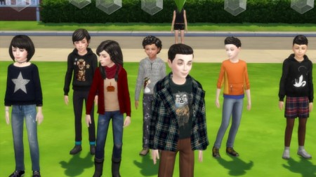 Black Hair and Eyebrows Texture Override by chingyu1023 at Mod The Sims