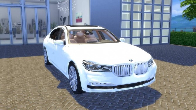 Sims 4 2017 BMW 750 Li at OceanRAZR