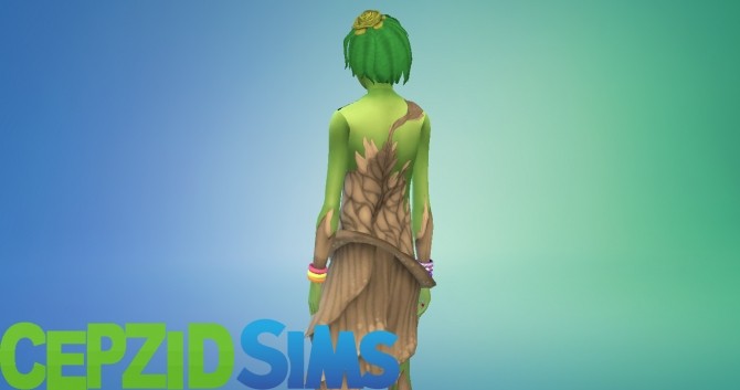 Sims 4 Plantsims Conversion Outfits and hair by cepzid at SimsWorkshop