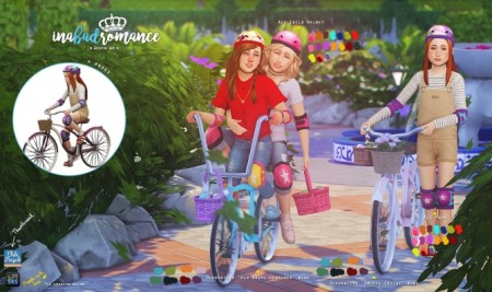 Children’s bicycle set: Decorative & Poses at In a bad Romance