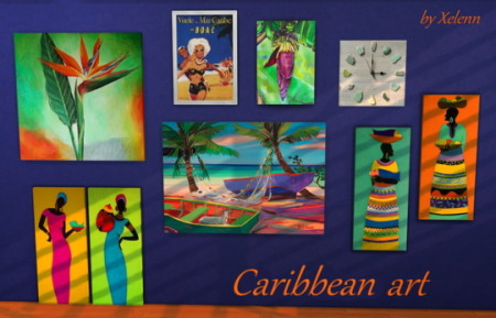 Caribbean art at Xelenn