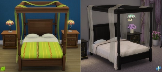 Sims 4 Spring Romance Bedroom Set Collaboration at Sims 4 Studio
