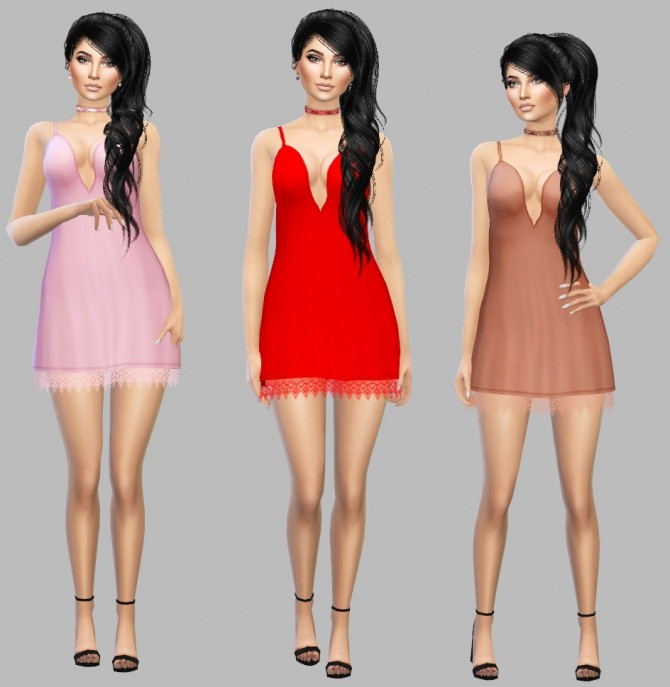 Sims 4 Titania Dress at Simply Simming